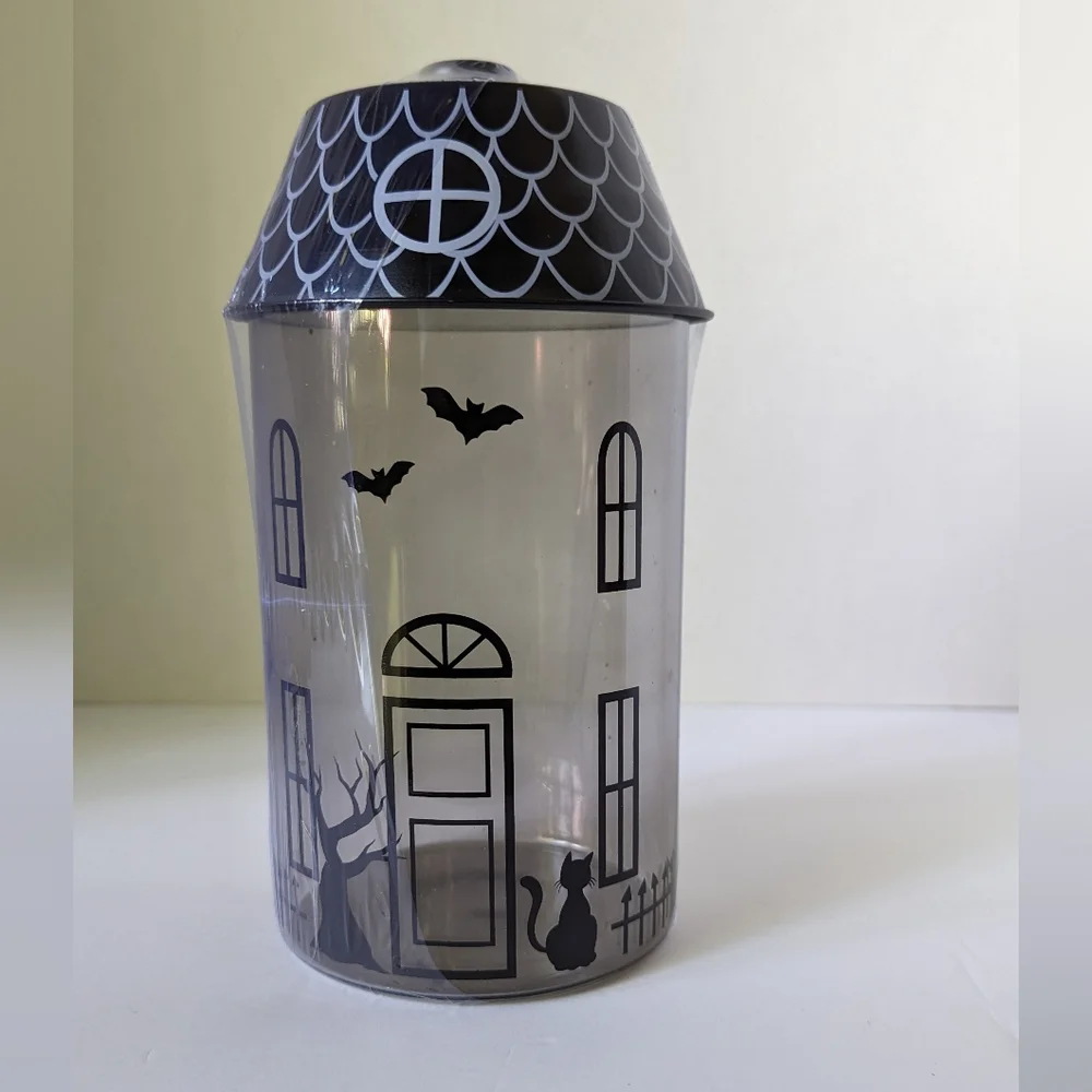 Target Bullseye Playground Summerween Candy Jar Glass Haunted House W/ Lid 2023
